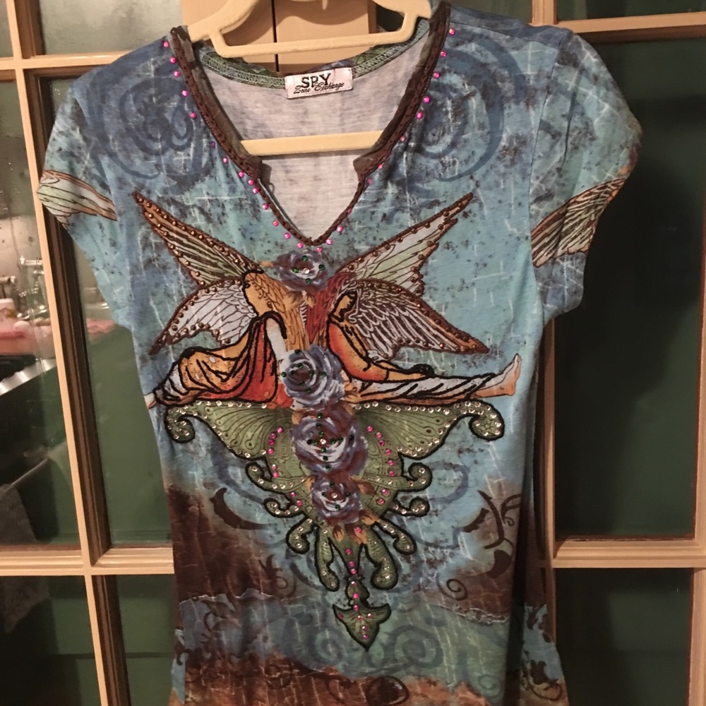 Spy Zone embellished T